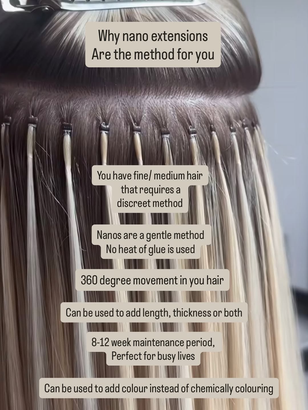 Keratin Bond Extensions