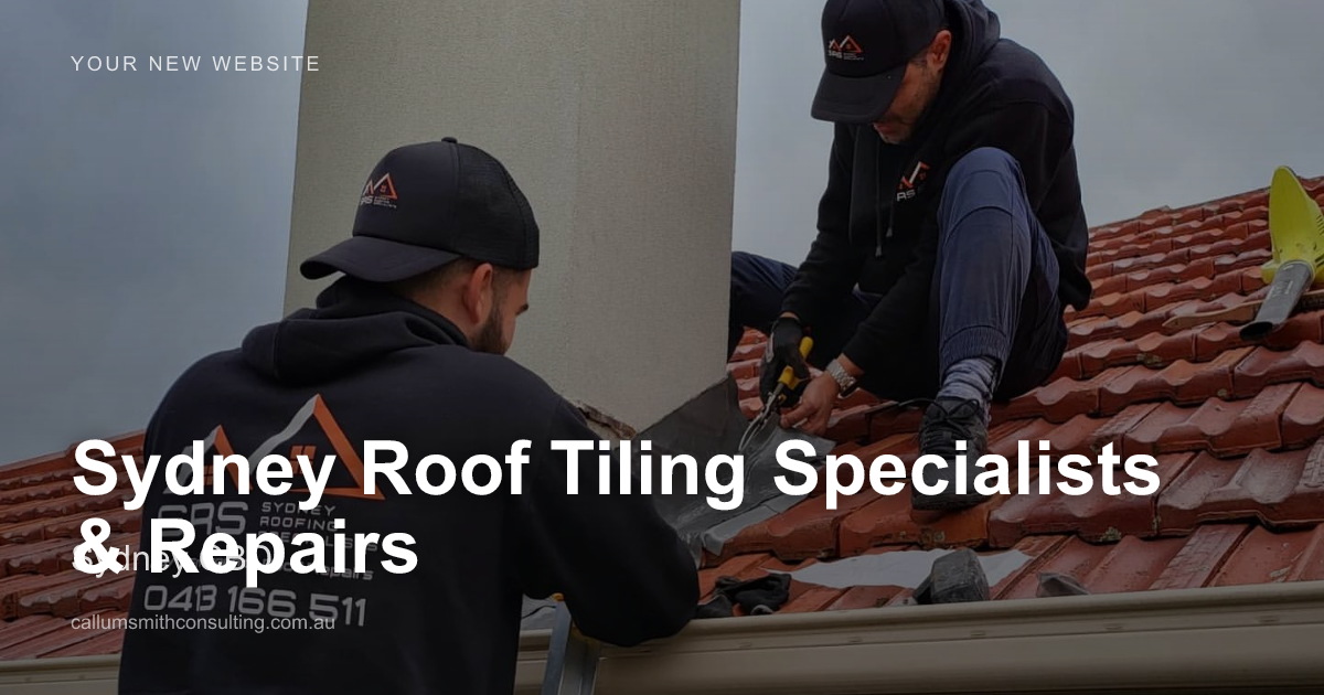 Roof Tile Repairs